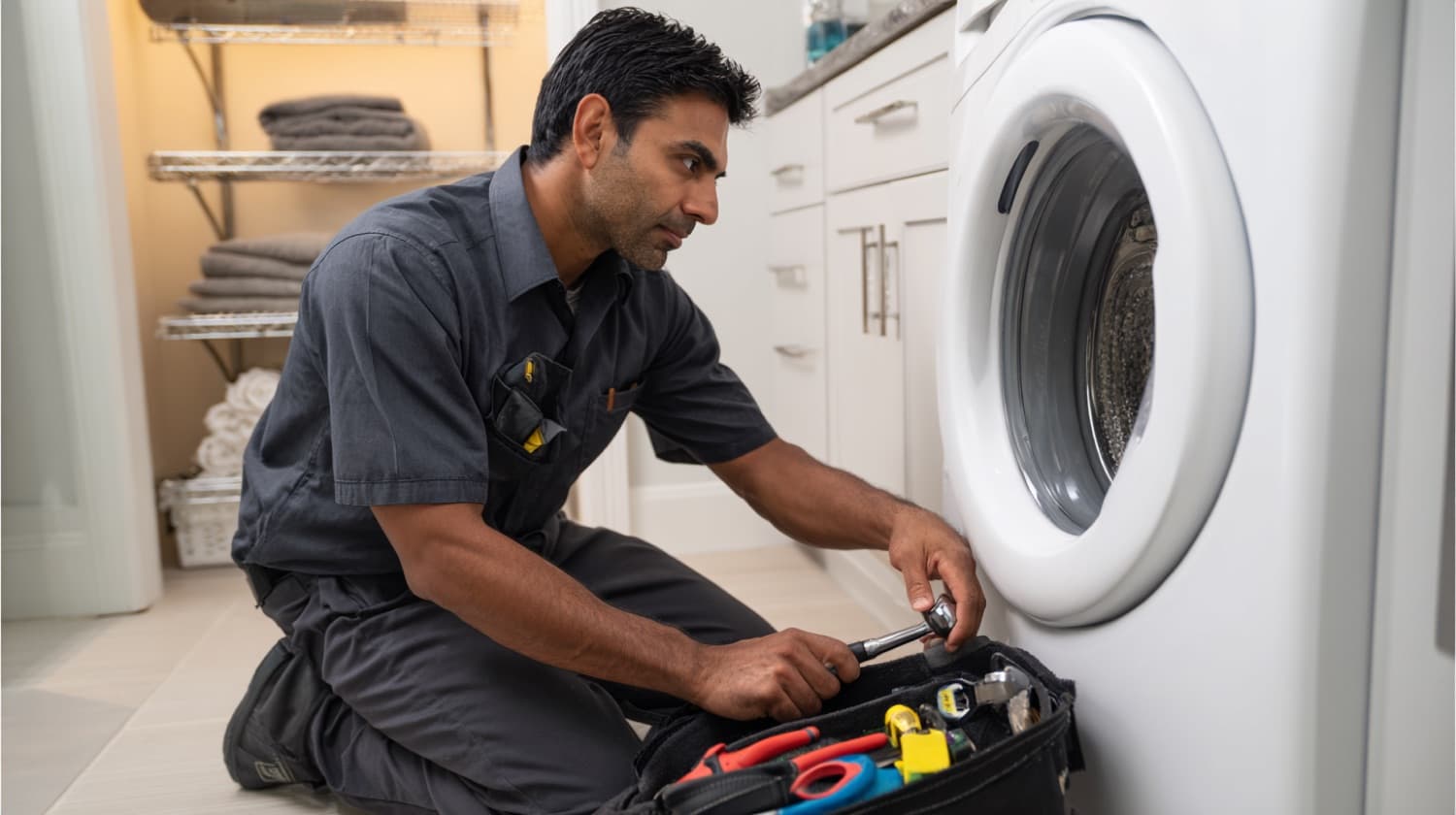 GUR appliance repair technician giving honest advice